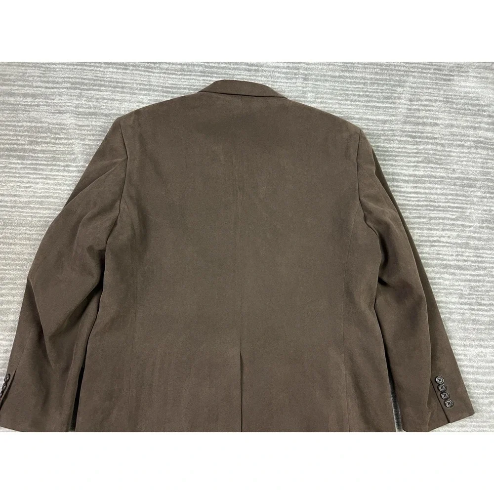Lauren Ralph Lauren Blazer Womens 44R Brown Polyester 2 Button Front‎